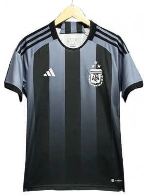Argentina maglia nera divisa da calcio per allenamento speciale abbigliamento sportivo da uomo top da calcio gilet sportivo Coppa Euro 2024